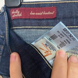 Citizens of humanity low waist boot cut Kelly stretch.